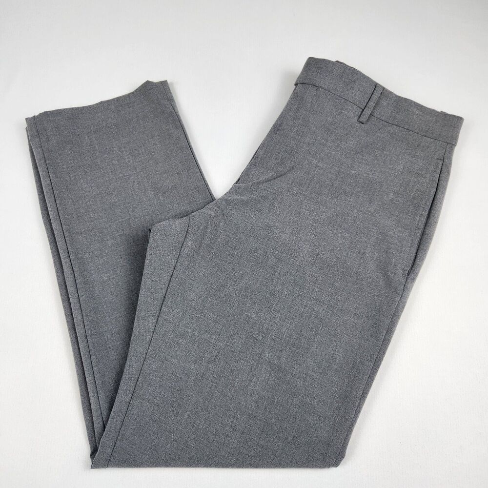 Lauren Ralph Lauren Gray Dress Pants Mens 34x30 Slash Pockets Gentleman Office